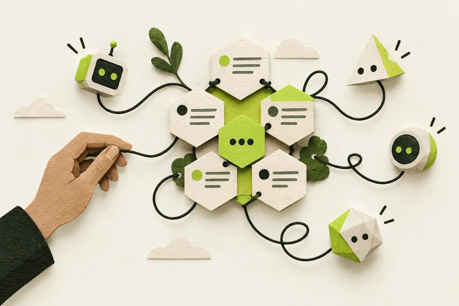 Buzz and AI agents: how to organise work in one shared workspace