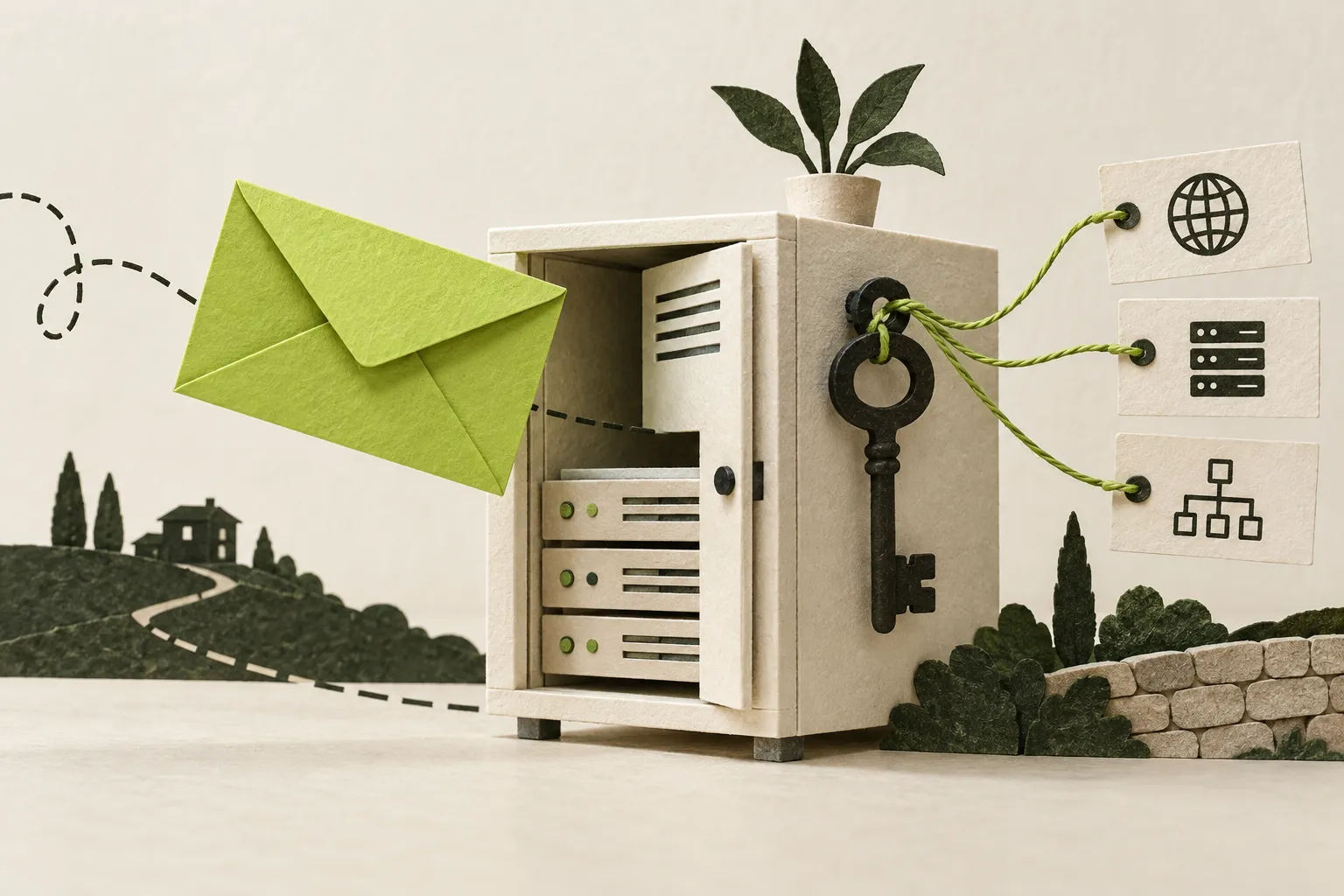 OpenMail and self-hosted email: DNS, port 25 and webmail checks